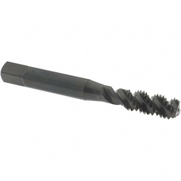 OSG 1986401 Spiral Flute Tap M8x1.25, Metric Coarse, 3 Flute, Bottoming Chamfer, 6H Class of Fit, High-Speed Steel, Oxide Finish