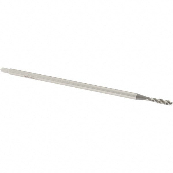 OSG 1296100 Extension Tap 4-40, 2 Flutes, H2, Bright/Uncoated, High Speed Steel, Spiral Flute