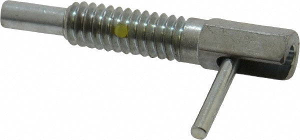 Gibraltar LL-1-PT-G 1/4-20, 0.8" Thread Length, 0.16" Plunger Diam, 0.5 Lb Init to 2.5 Lb Final End Force, Steel Locking L Handle Plunger