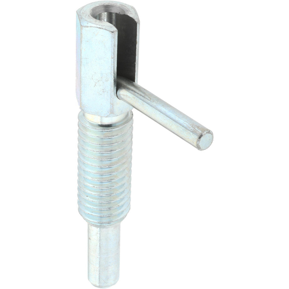 Gibraltar LL-5-G 1/2-13, 1.1" Thread Length, 0.31" Plunger Diam, 1 Lb Init to 5 Lb Final End Force, Steel Locking L Handle Plunger