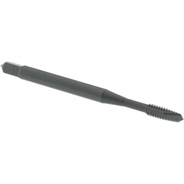 OSG 1730001 Spiral Point Tap #4-40 UNC, 2 Flutes, Plug, 2B/3B Class of Fit, Vanadium High Speed Steel, Oxide Coated