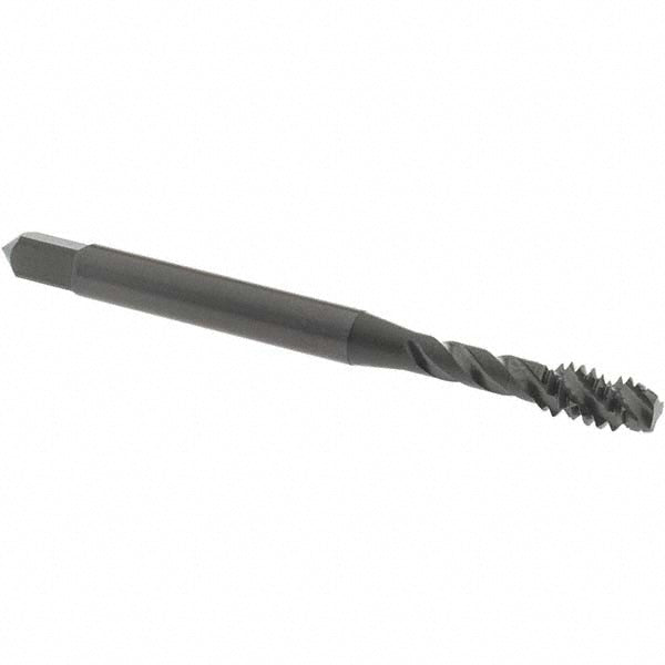 OSG 1732401 Spiral Flute Tap #10-24 UNC, 3 Flutes, Modified Bottoming, 2B/3B Class of Fit, Vanadium High Speed Steel, Oxide Coated