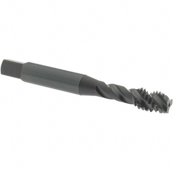 OSG 1732801 Spiral Flute Tap 5/16-18 UNC, 3 Flutes, Modified Bottoming, 3B Class of Fit, Vanadium High Speed Steel, Oxide Coated