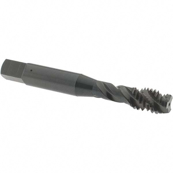 OSG 1723001 Spiral Flute Tap 3/8-16 UNC, 3 Flutes, Modified Bottoming, 2B Class of Fit, Vanadium High Speed Steel, Oxide Coated