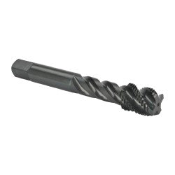 OSG 1726101 Spiral Flute Tap 9/16-18 UNF, 4 Flutes, Modified Bottoming, Vanadium High Speed Steel, Oxide Coated