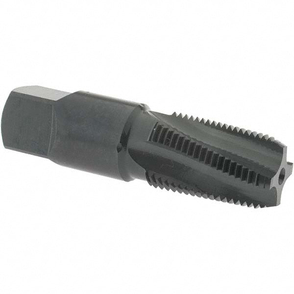 OSG 1735401 3/8-18 NPT, 15° Helix, 4 Flutes, Modified Bottoming Chamfer, Oxide Finish, Vanadium High Speed Steel, Spiral Flute Pipe Tap