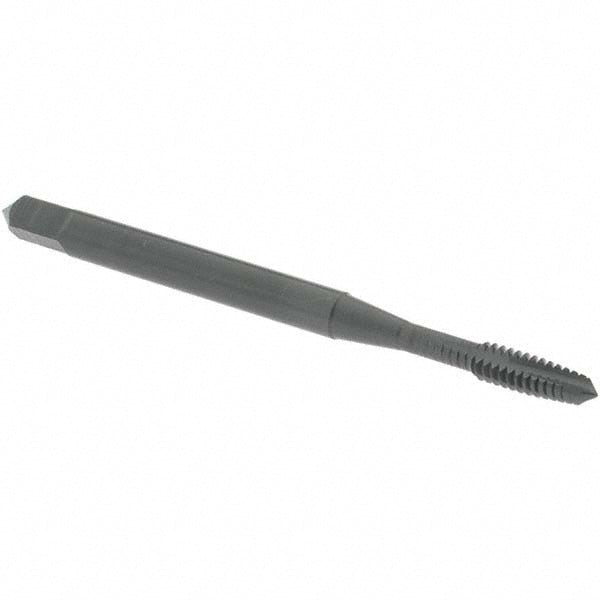 OSG 1757001 Spiral Point Tap #4-40 UNC, 2 Flutes, Plug, 2B/3B Class of Fit, Powdered Metal, Oxide Coated