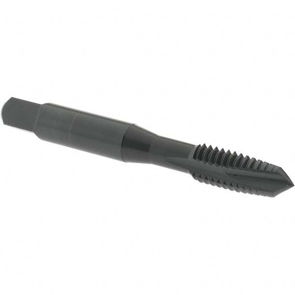 OSG 1758001 Spiral Point Tap 3/8-16 UNC, 3 Flutes, Plug, 3B Class of Fit, Powdered Metal, Oxide Coated
