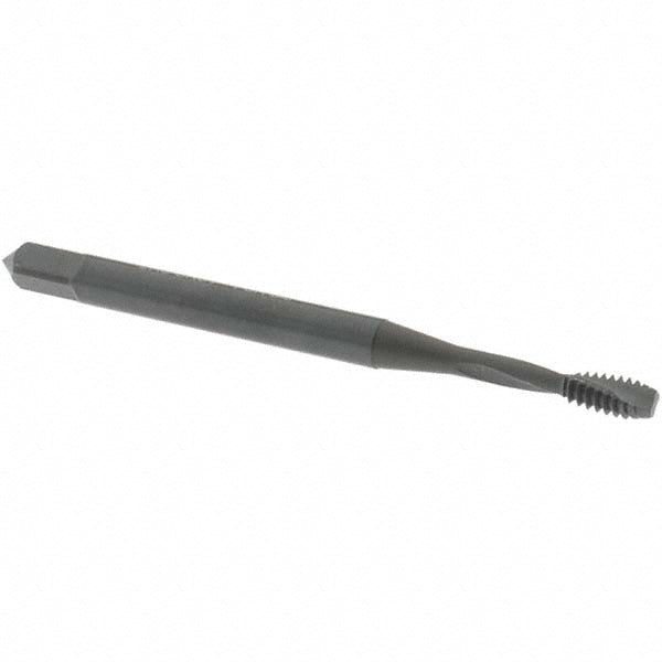 OSG 1754101 Spiral Flute Tap #4-40 UNC, 2 Flutes, Modified Bottoming, Powdered Metal, Oxide Coated
