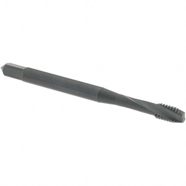 OSG 1752301 Spiral Flute Tap #8-32 UNC, 2 Flutes, Modified Bottoming, 2B Class of Fit, Powdered Metal, Oxide Coated