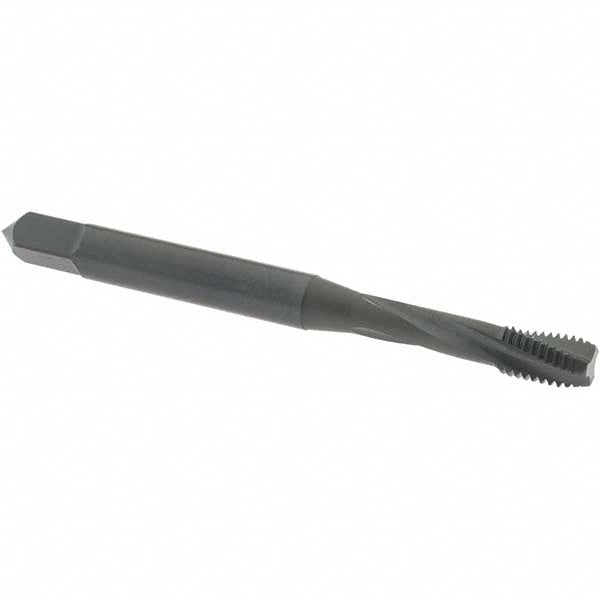 OSG 1716201 #8-32 UNC, 3 Flute, 15° Helix, Modified Bottoming Chamfer, Oxide Finish, Powdered Metal Spiral Flute STI Tap