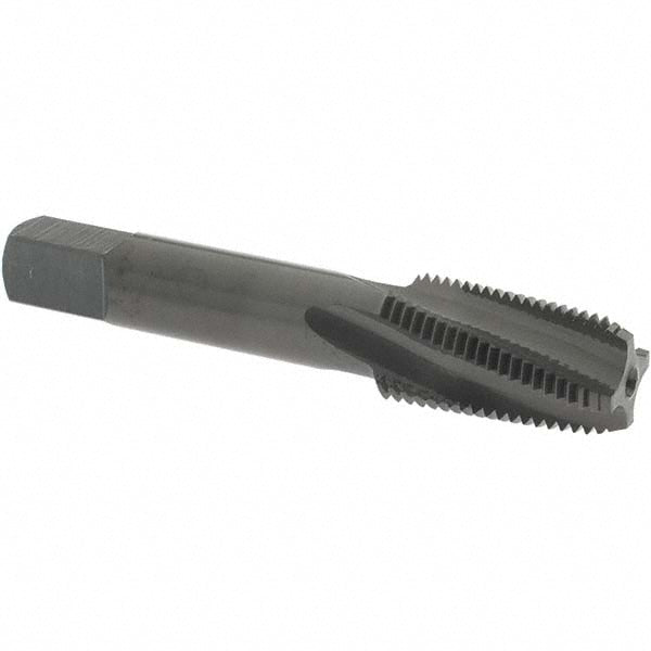 OSG 1737701 1/8-27 NPTF, 15° Helix, 4 Flutes, Modified Bottoming Chamfer, Oxide Finish, Vanadium High Speed Steel, Spiral Flute Pipe Tap