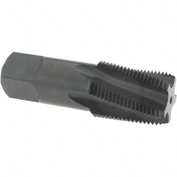 OSG 1738101 3/4-14 NPTF, 15° Helix, 5 Flutes, Modified Bottoming Chamfer, Oxide Finish, Vanadium High Speed Steel, Spiral Flute Pipe Tap