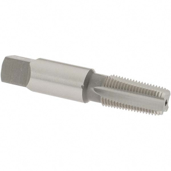 OSG 1736000 Standard Pipe Tap 1/8-27, NPT, 4 Flutes, Cobalt, Bright/Uncoated