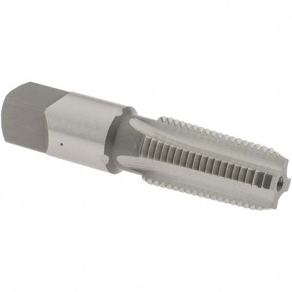 OSG 1736100 Standard Pipe Tap 1/4-18, NPT, 4 Flutes, Cobalt, Bright/Uncoated