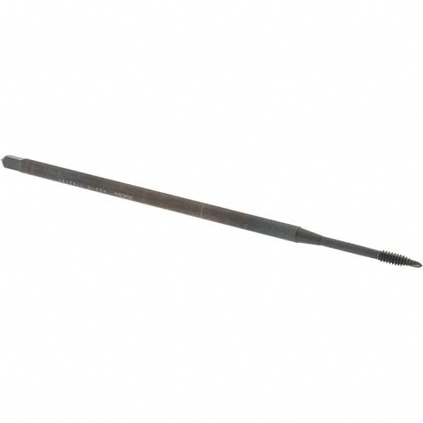 OSG 1764001 Extension Tap 4-40, 2 Flutes, H2, Oxide Finish, Vanadium High Speed Steel, Spiral Point