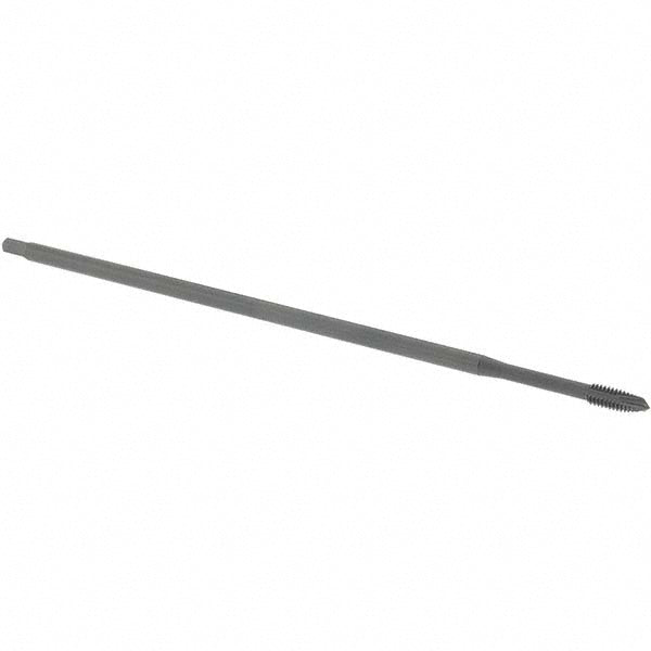 OSG 1764401 Extension Tap 8-32, 3 Flutes, H3, Oxide Finish, Vanadium High Speed Steel, Spiral Point