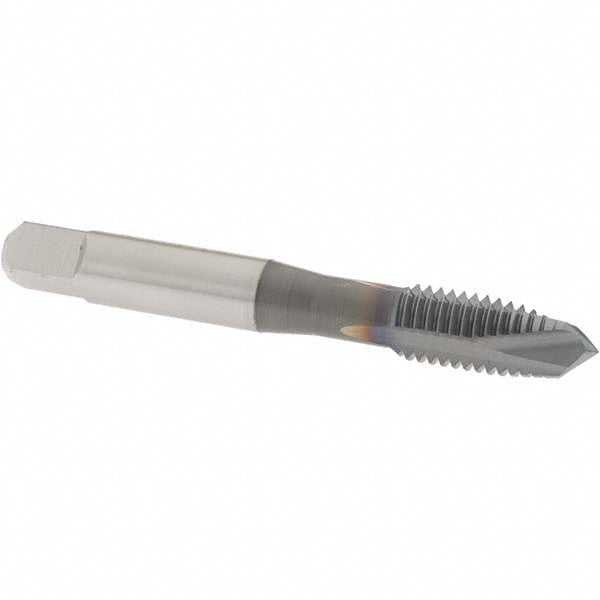 OSG 1981608 Spiral Point Tap M10x1.5 Metric, 3 Flutes, Plug Chamfer, 6H Class of Fit, HSS, TiCN Coated