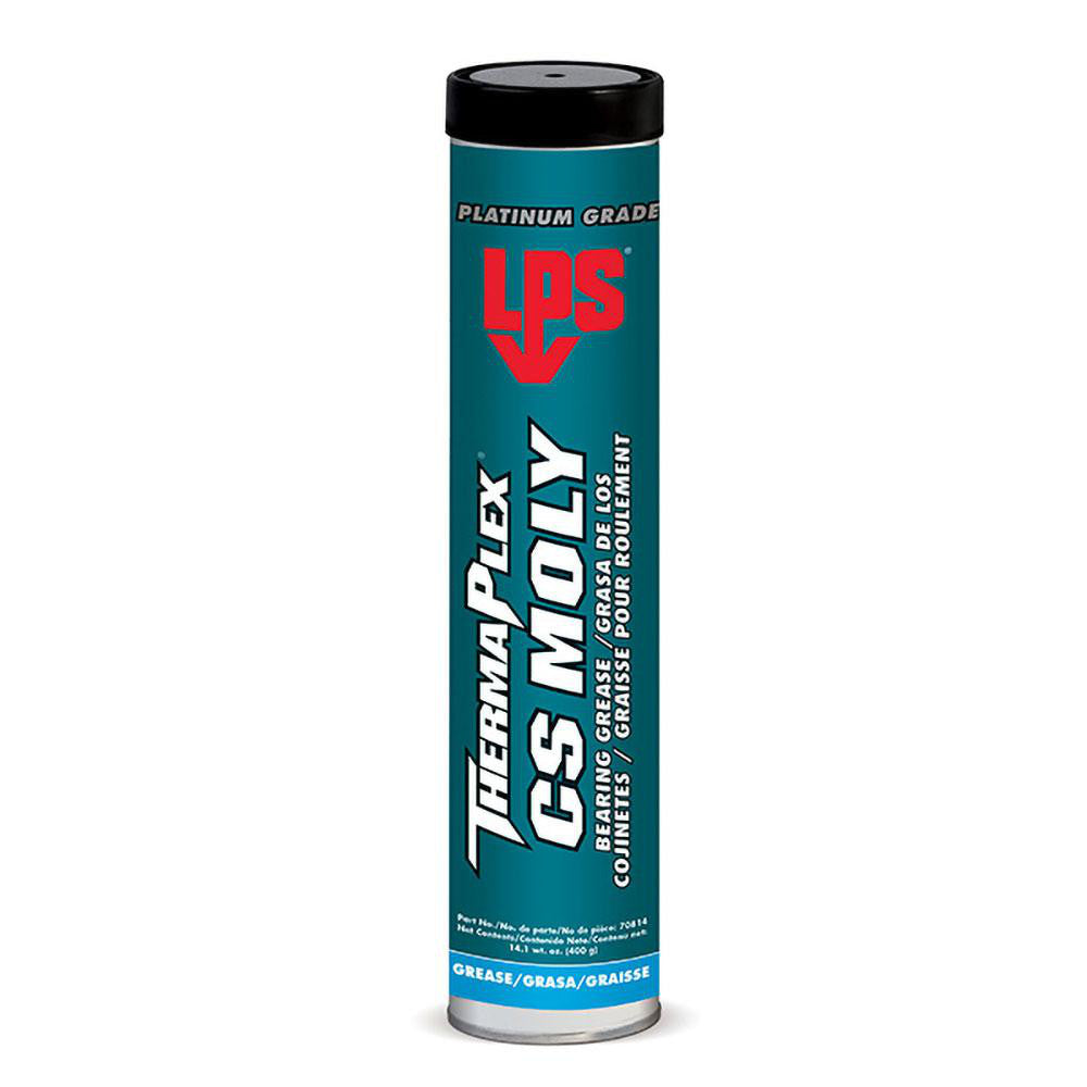 LPS 70814 Extreme Pressure Grease 14.1 oz Cartridge, Calcium Sulfonate & Molybdenum Disulfide