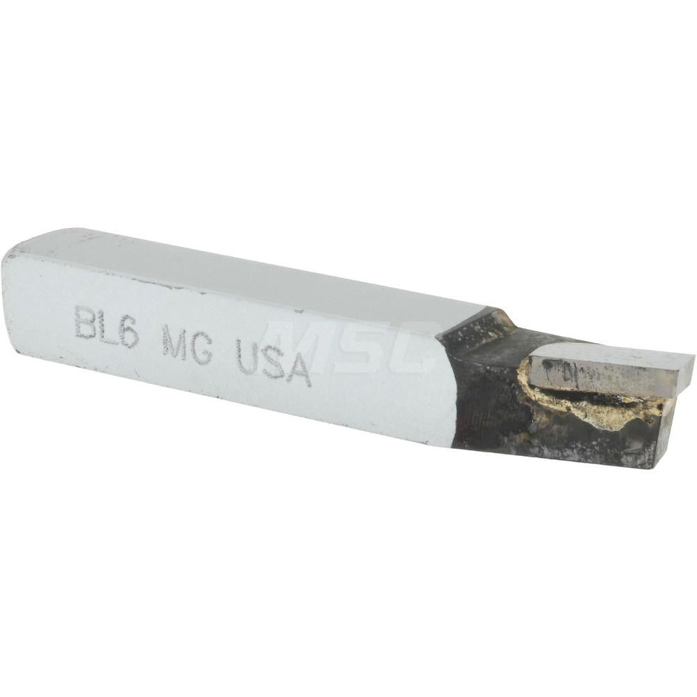 Accupro 310-MG Single Point Tool Bit 3/8'' Shank Width, 3/8'' Shank Height, Micrograin Solid Carbide Tipped, LH, BL, Lead Angle Turning