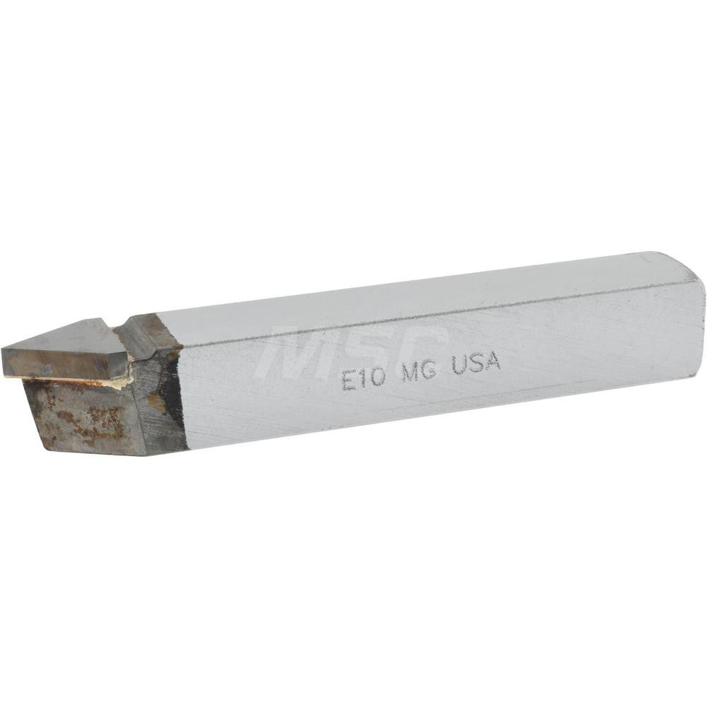Accupro 625-MG Single Point Tool Bit 5/8'' Shank Width, 5/8'' Shank Height, Micrograin Solid Carbide Tipped, Neutral, E, Threading Tool
