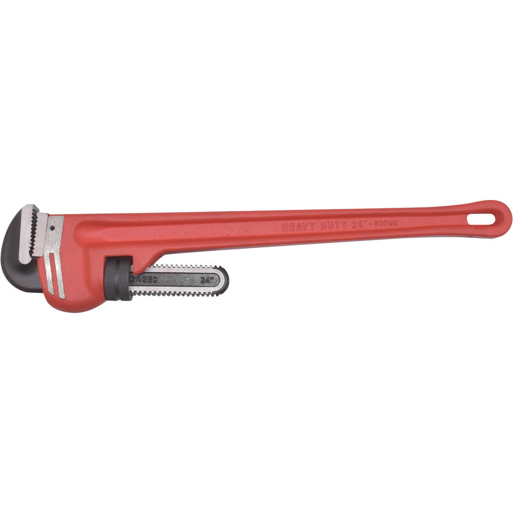 Pro-Source TD0509A 24" Straight Pipe Wrench 3" Max, 24" OAL, Cast Iron