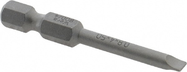 Wera 05059320001 Power Screwdriver Bit 5/32" Blade Width, 1/4" Hex Drive
