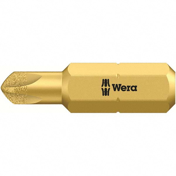 Wera 05066646001 Power Screwdriver Bit 1/4" Torq-Set Speciality Point Size, 1/4" Hex Drive