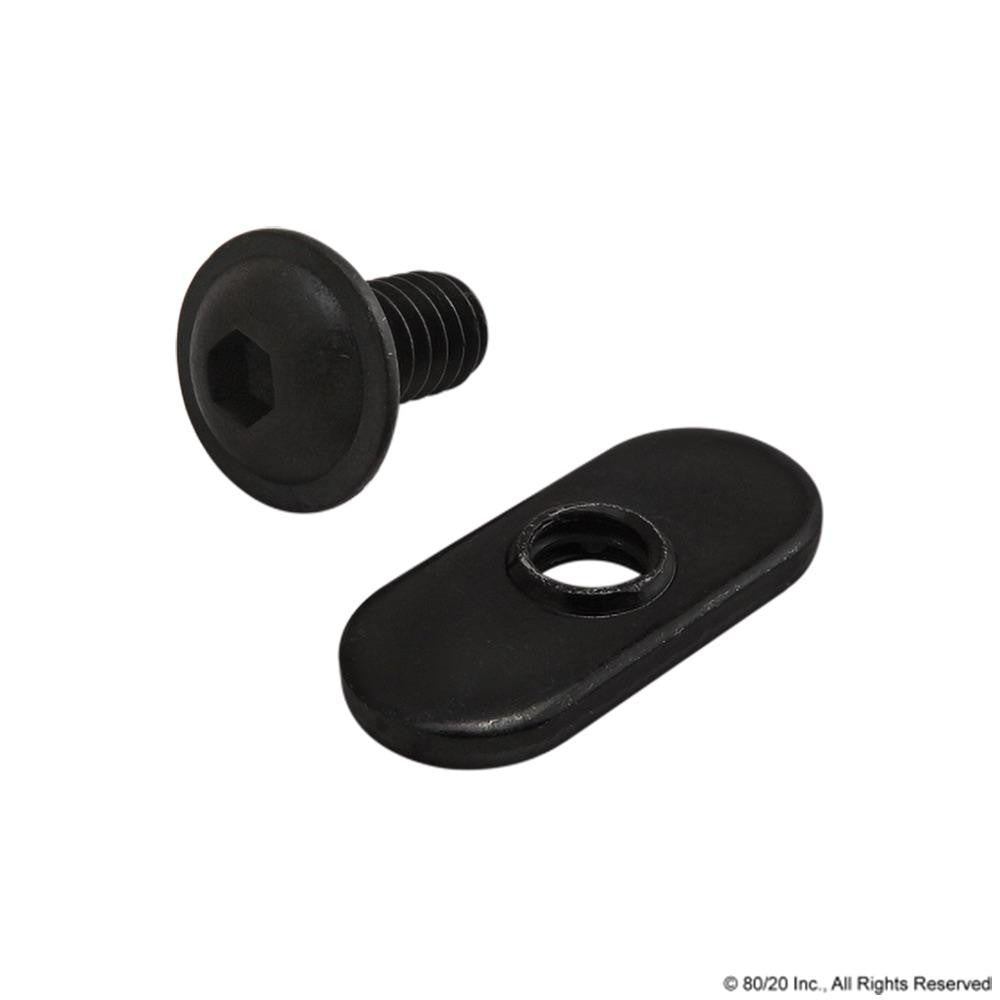 80/20 Inc. 3321 Flanged Button Head Socket Cap Screw Use with Series 10 & 15 - Reference H