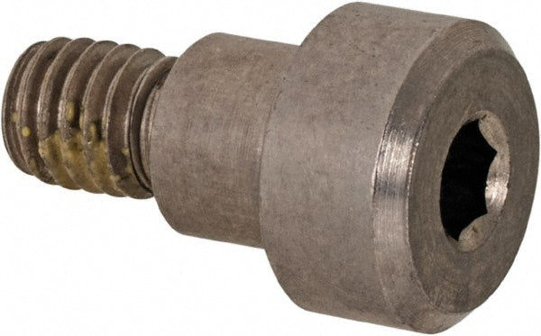 ELECTRO HARDWARE SCB375-13-PH MD Precision Shoulder Screw 1/4" Shoulder Dia, 3/16" Shoulder Length, #10-32, 1/4" Thread Length, 18-8 & 303, Stainless Steel, Hex Socket