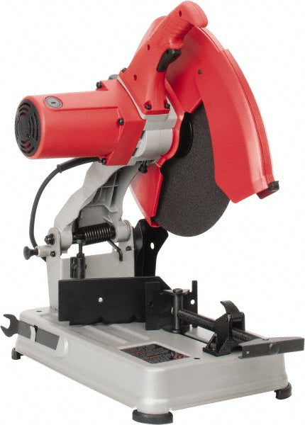 Milwaukee Tool 6177-20 Miter Electric Chop & Cut-Off Saw 14" Blade Dia, 1" Arbor Hole, 4 hp, 3,900 RPM