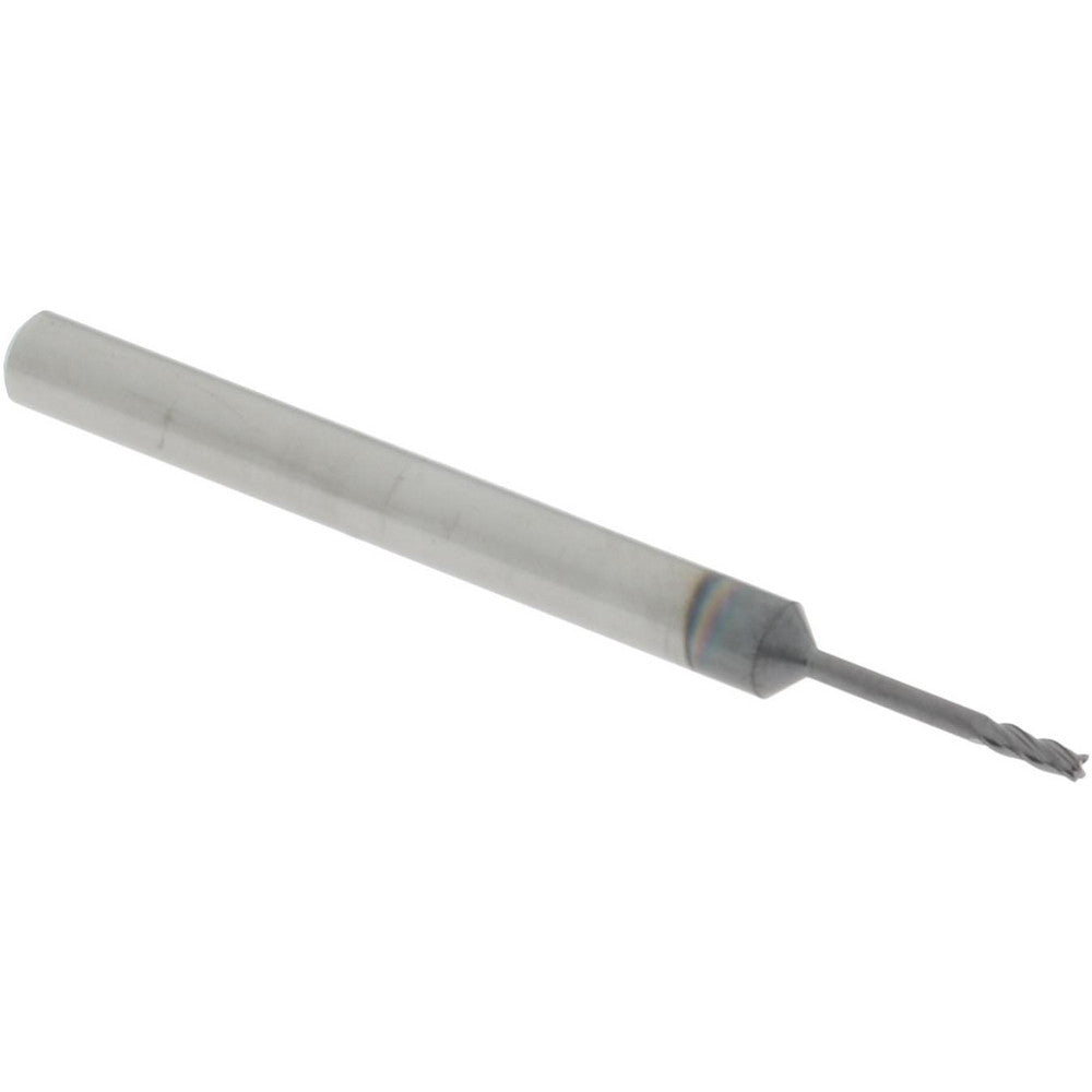 Accupro 14899833 Square End Mill 0.04" Dia, 0.12" LOC, 4 Flutes, Solid Carbide