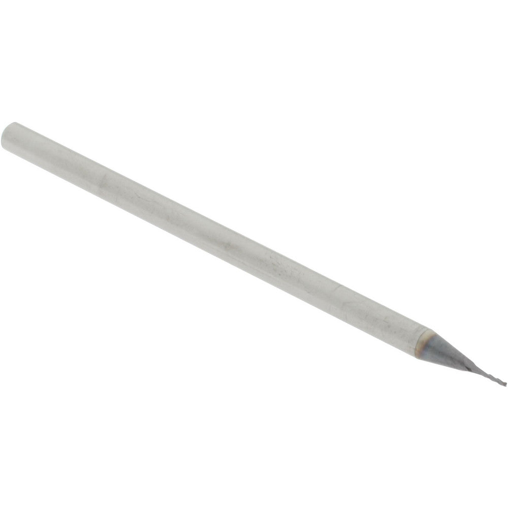 Accupro 14883536 Square End Mill 0.02" Dia, 0.1" LOC, 3 Flutes, Solid Carbide