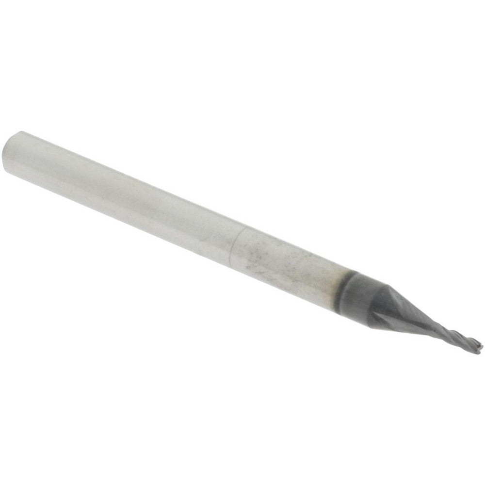 Accupro 14797547 Corner Radius End Mill 0.04" Dia, 0.12" LOC, 0.01" Radius, 4 Flutes, Solid Carbide