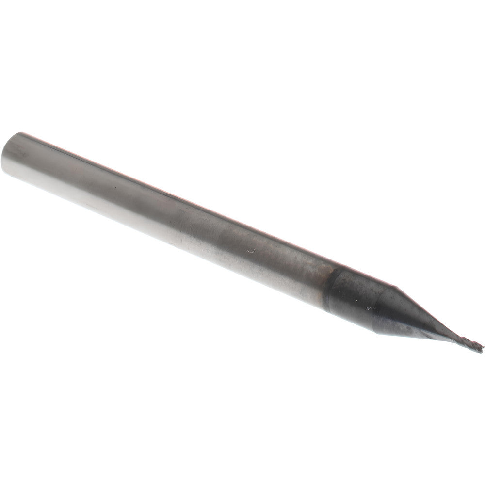 Accupro 14799513 Corner Radius End Mill 0.025" Dia, 0.075" LOC, 0.005" Radius, 4 Flutes, Solid Carbide
