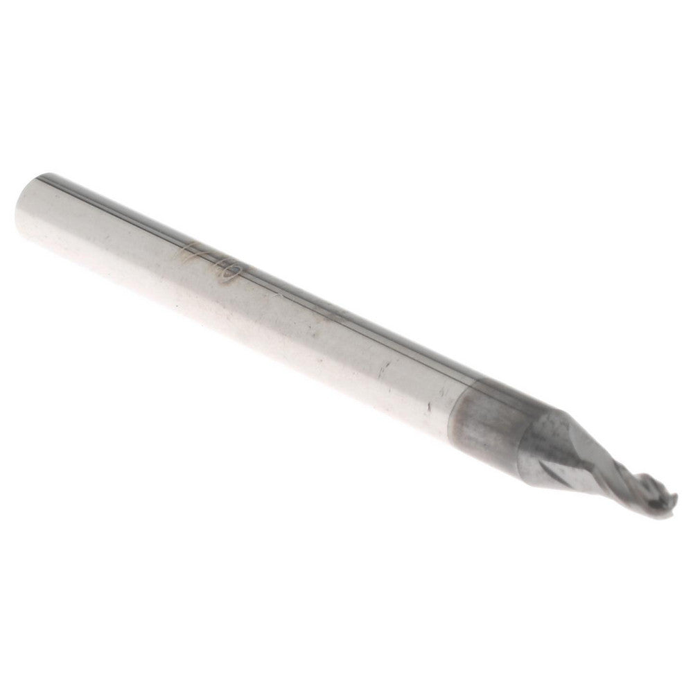 Accupro 64542954 Ball End Mill 0.0625" Dia, 0.1875" LOC, 4 Flute, Solid Carbide