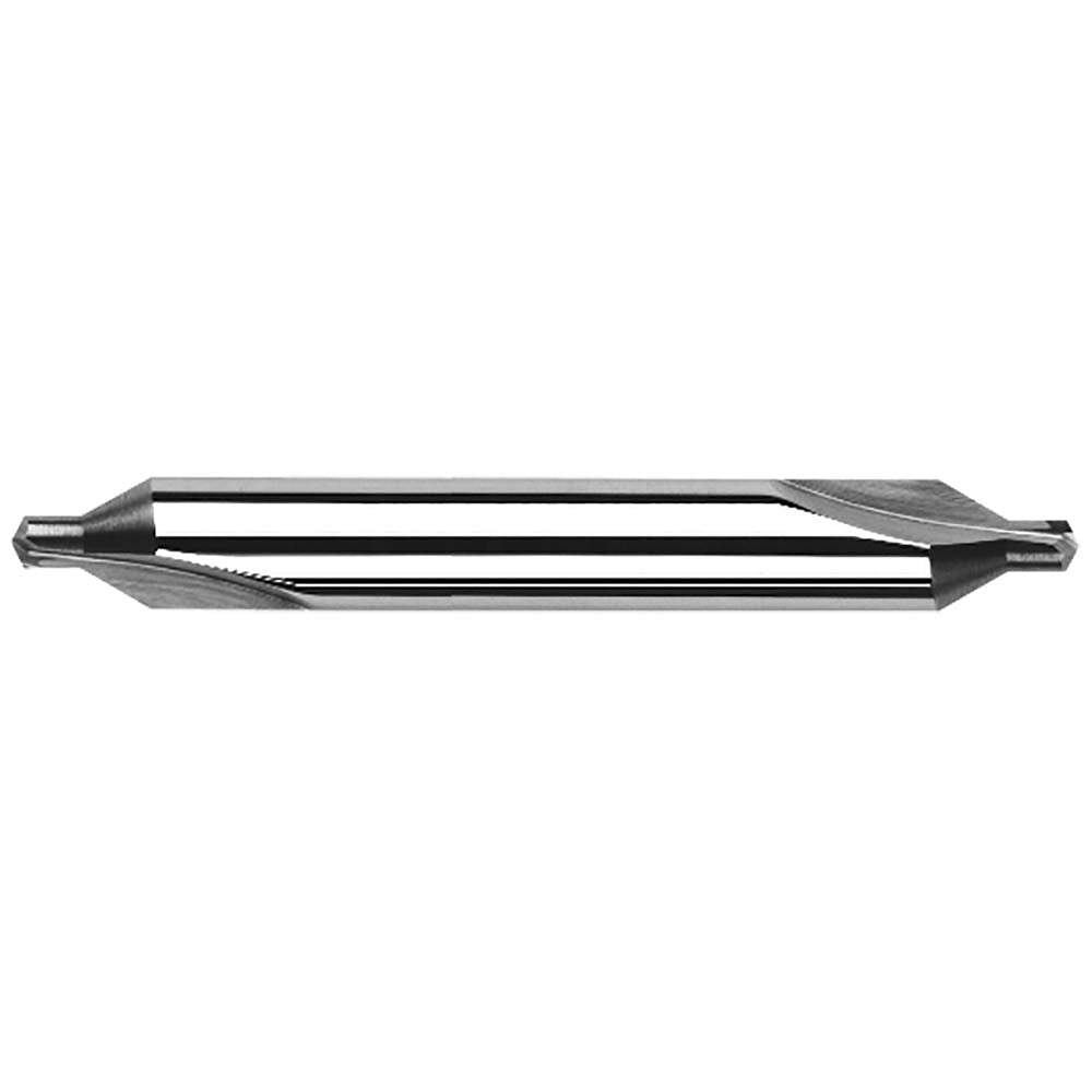 Harvey Tool 25640 Combination Drill & Countersink #2, 3/16" Body Dia, 118 deg, Solid Carbide