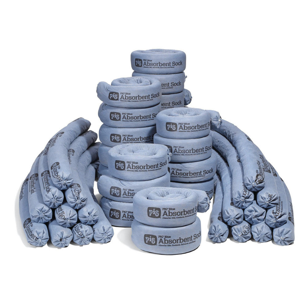 New Pig 4048 Sorbent Socks & Booms Type Sock Application Spill Response Overall Diameter 3.000 Total Package Absorption Capacity 30gal Length (Inch) 48 Diameter (Inch) 3