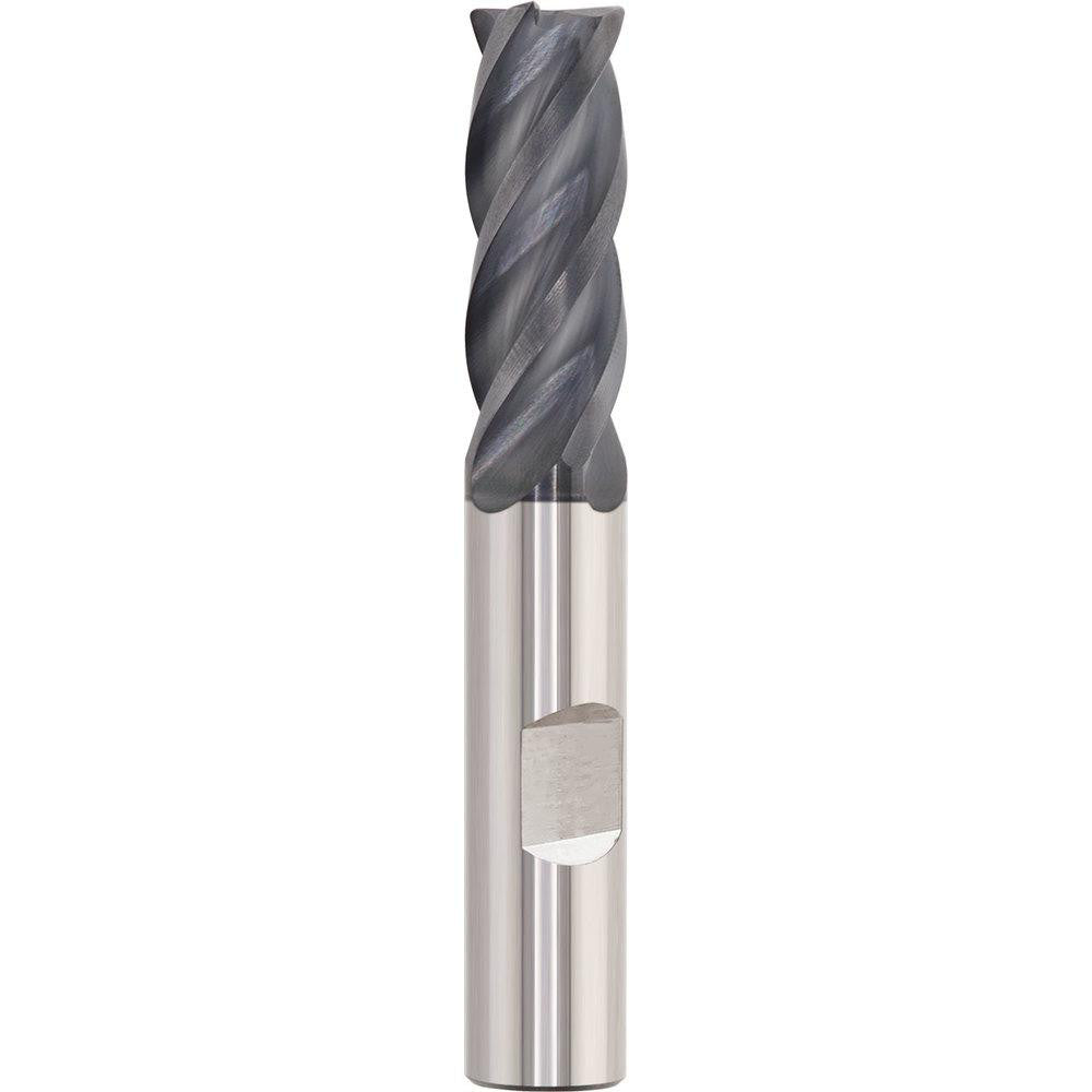Kyocera SGS Precision Tools 39890 Square End Mill 5/8" Dia, 1-1/4" LOC, 4 Flute, Solid Carbide