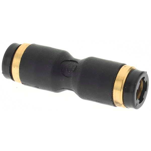 Parker PF-00273 Push-to-Connect Tube Fitting Union, 3/16" OD