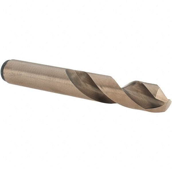 Viking Drill & Tool 40080 Screw Machine Length Drill Bit 1/2" Dia, 135 deg Point, High-Speed Steel