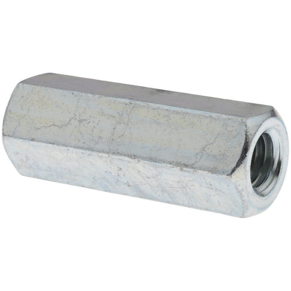 Value Collection 250071 3/8-16 UNC, 1-3/4" OAL Steel Standard Coupling Nut