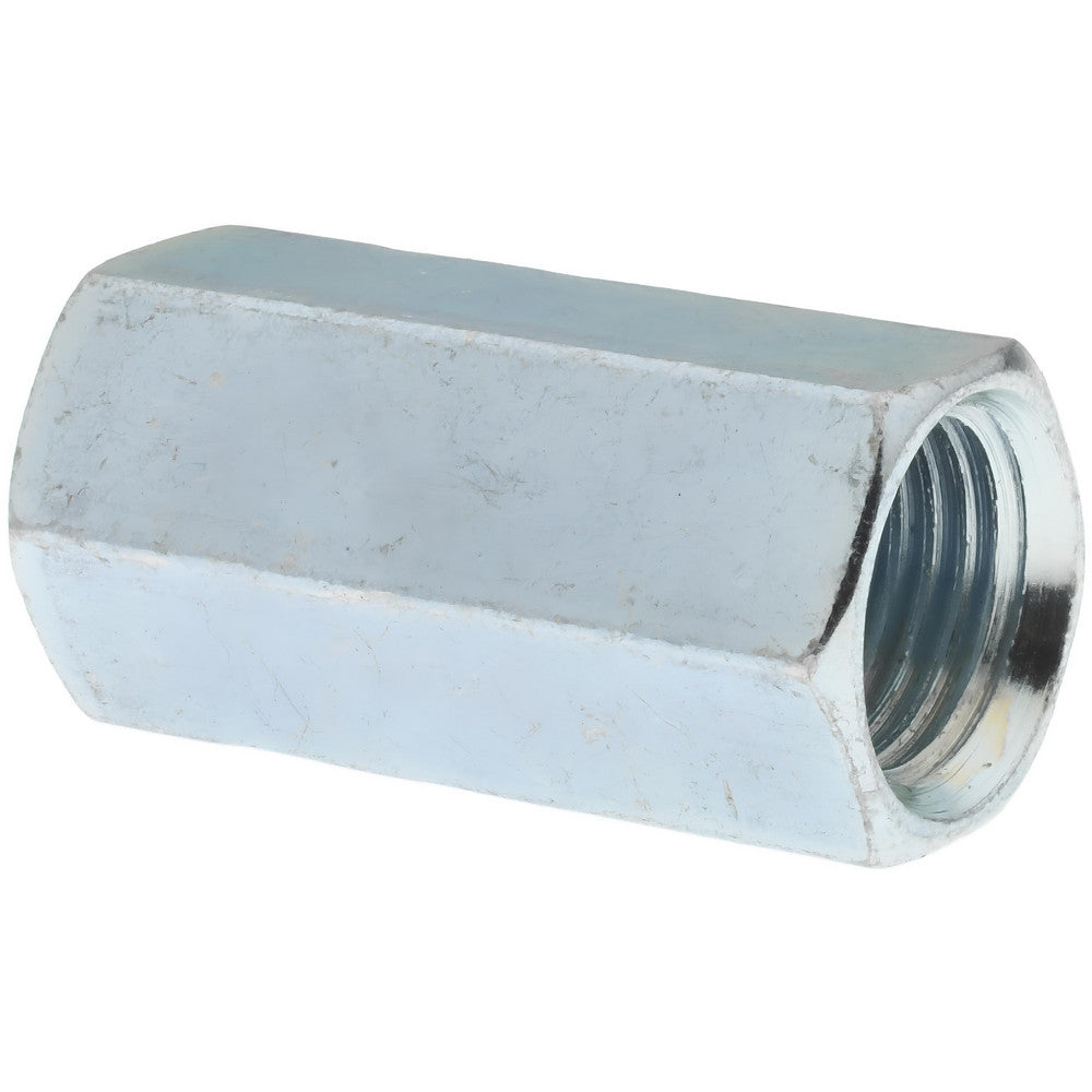 Value Collection 250378 1/2-20 UNF, 1-1/4" OAL Steel Standard Coupling Nut