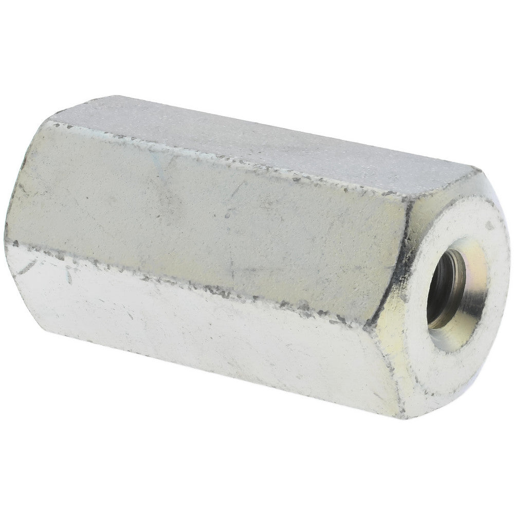 COUPLING NUT SUPPLY 250669 1/4-20 x 1/2-13 UNC, 1" OAL Steel Standard Coupling Nut