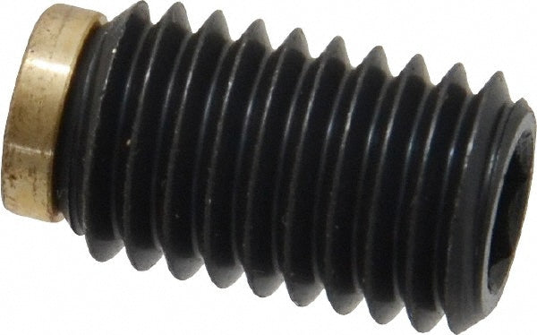 J.W. Winco 913.3-M10-16-MS Set Screw M10 x 1.50 x 16 mm, Soft Tip Point, Steel, Grade 5.8