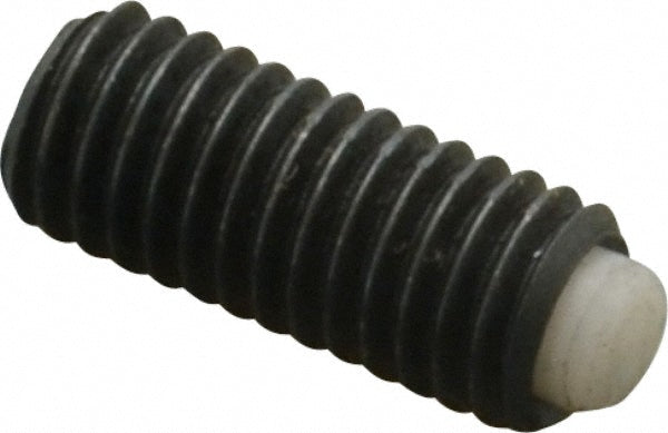 J.W. Winco 913.3-M5-12-KU Set Screw M5 x 0.80 x 12 mm, Soft Tip Point, Steel, Grade 5.8