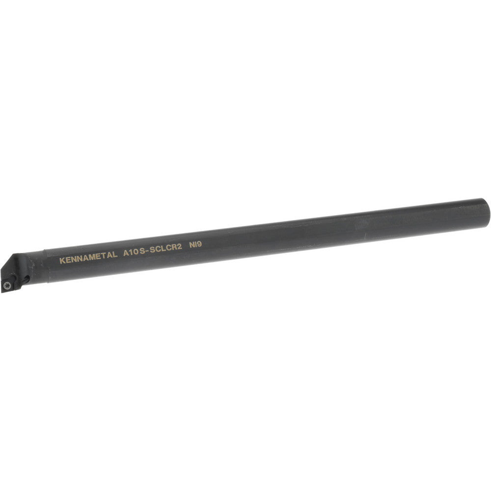 Kennametal 1328586 Indexable Boring Bar A10SSCLCR2, 19.56 mm Min Bore Dia, Right Hand Cut, 5/8" Shank Dia, -5 ° Lead Angle, Steel