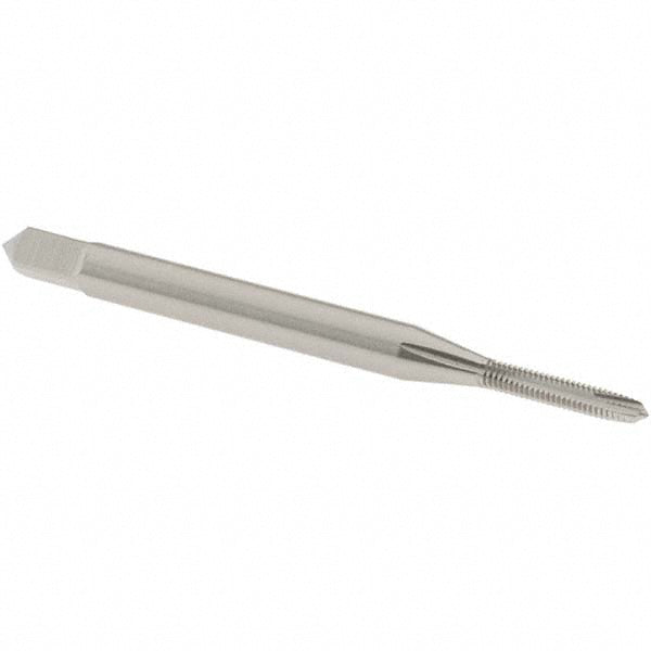 OSG 1205400 Spiral Point Tap #1-72 UNF, 2 Flutes, Plug Chamfer, 2B Class of Fit, HSS, Bright/Uncoated Coated