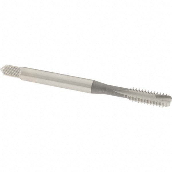 OSG 1213500 Spiral Point Tap #10-24 UNC, 2 Flutes, Bottoming Chamfer, 2B/3B Class of Fit, HSS, Bright/Uncoated Coated