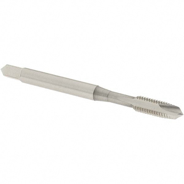 OSG 1721800 Spiral Point Tap #10-32 UNF, 2 Flutes, Plug Chamfer, HSS, Bright/Uncoated Coated